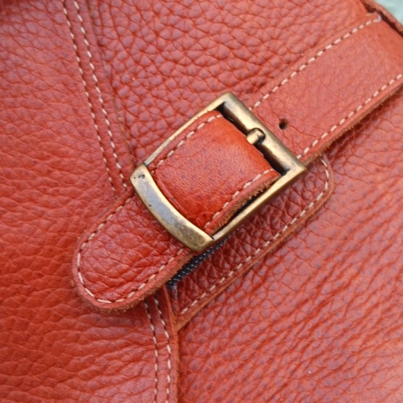 TALBOTS LADIES GENUINE LEATHER  BUCKLED BOOTIES - Picture 7 of 17